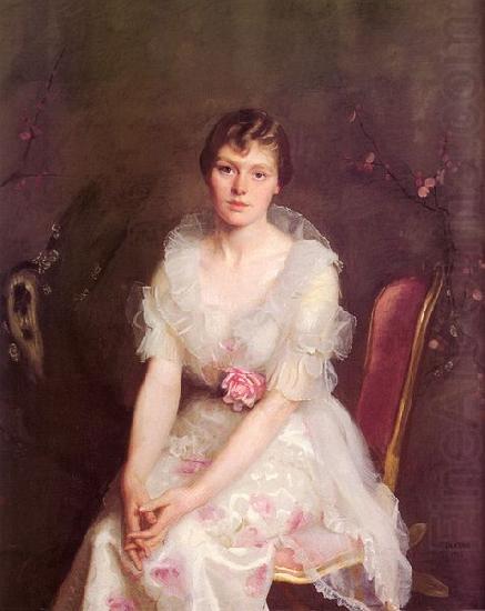 William McGregor Paxton Portrait of Louise Converse china oil painting image